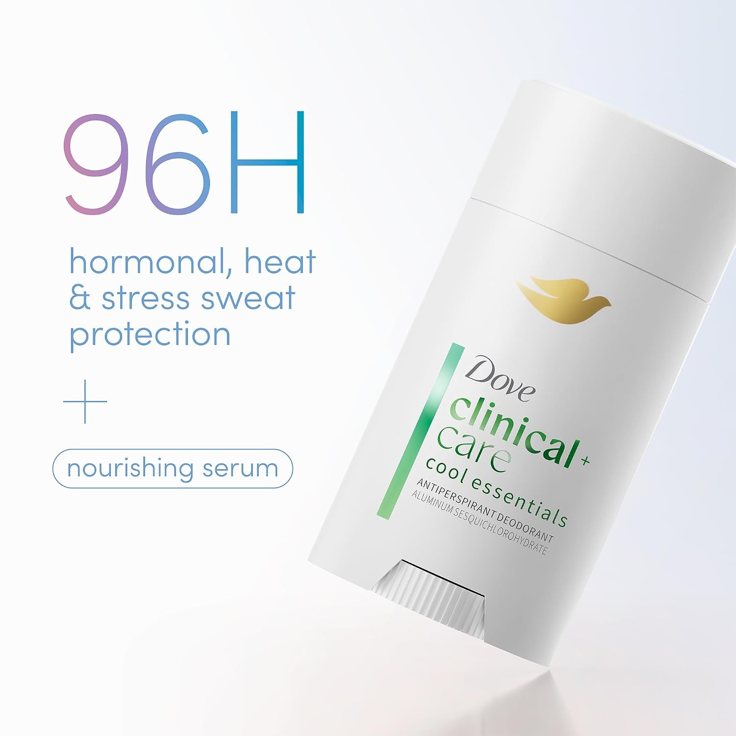image:imageDove Clinical Care Cool Essentials Antiperspirant Stick 26 ozFragranced