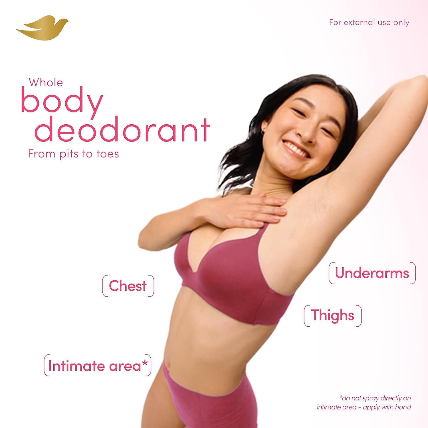 image:imageDove Gardenia Breeze AlcoholFree Whole Body Deodorant Spray 4 oz4 Ounce Pack of 1