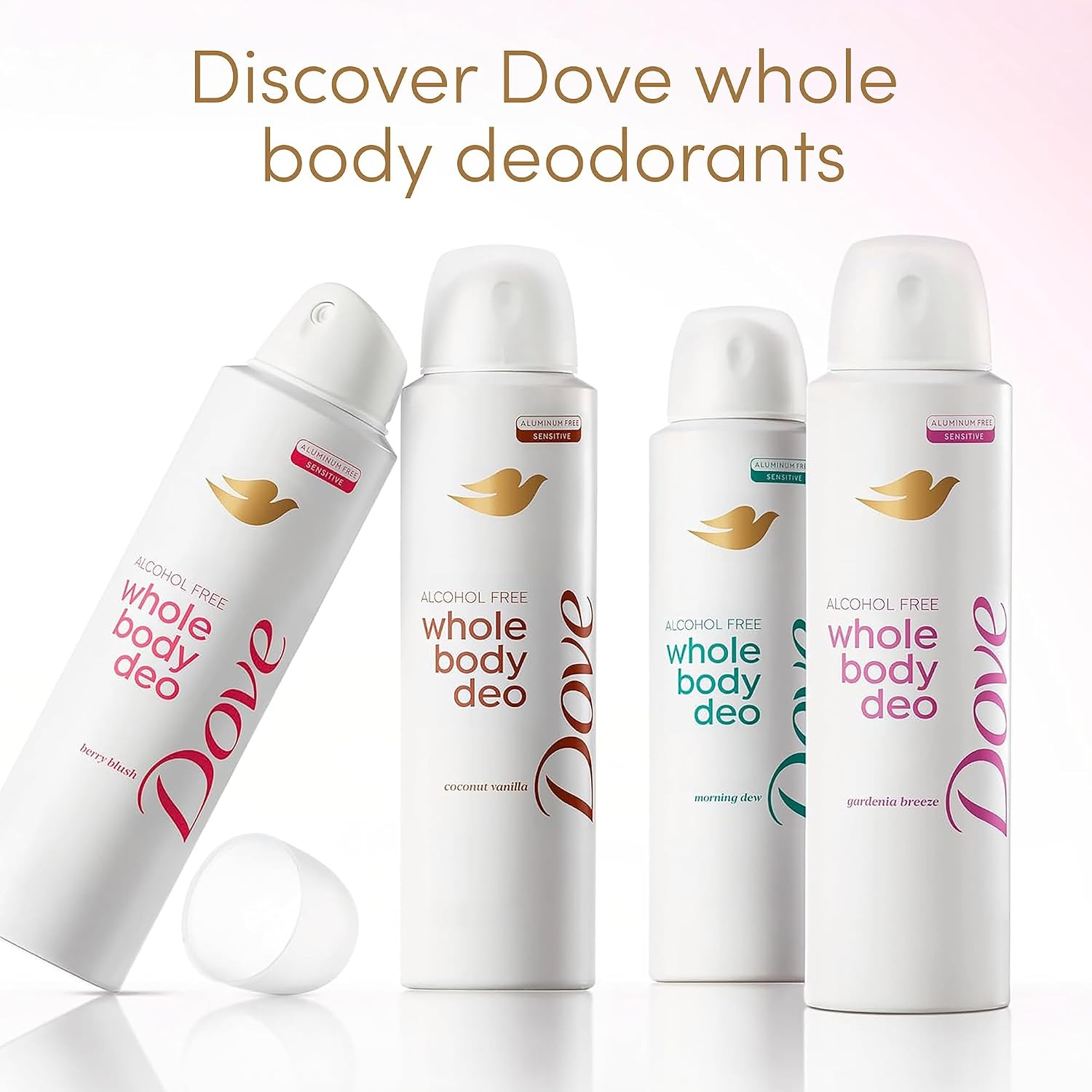 image:imageDove Gardenia Breeze AlcoholFree Whole Body Deodorant Spray 4 oz4 Ounce Pack of 1