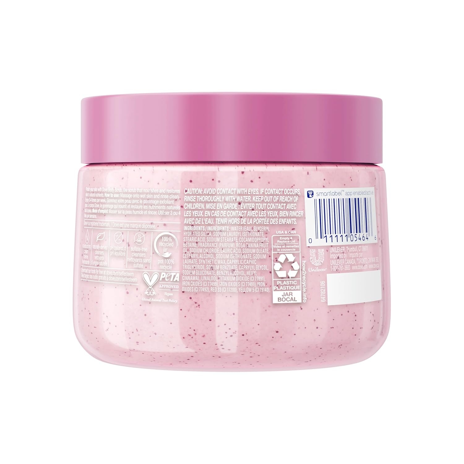 image:imageDove Himalayan Salt amp Rose Oil Body Scrub Exfoliates and Deeply 15 ozHimalayan Salt Rose Oil