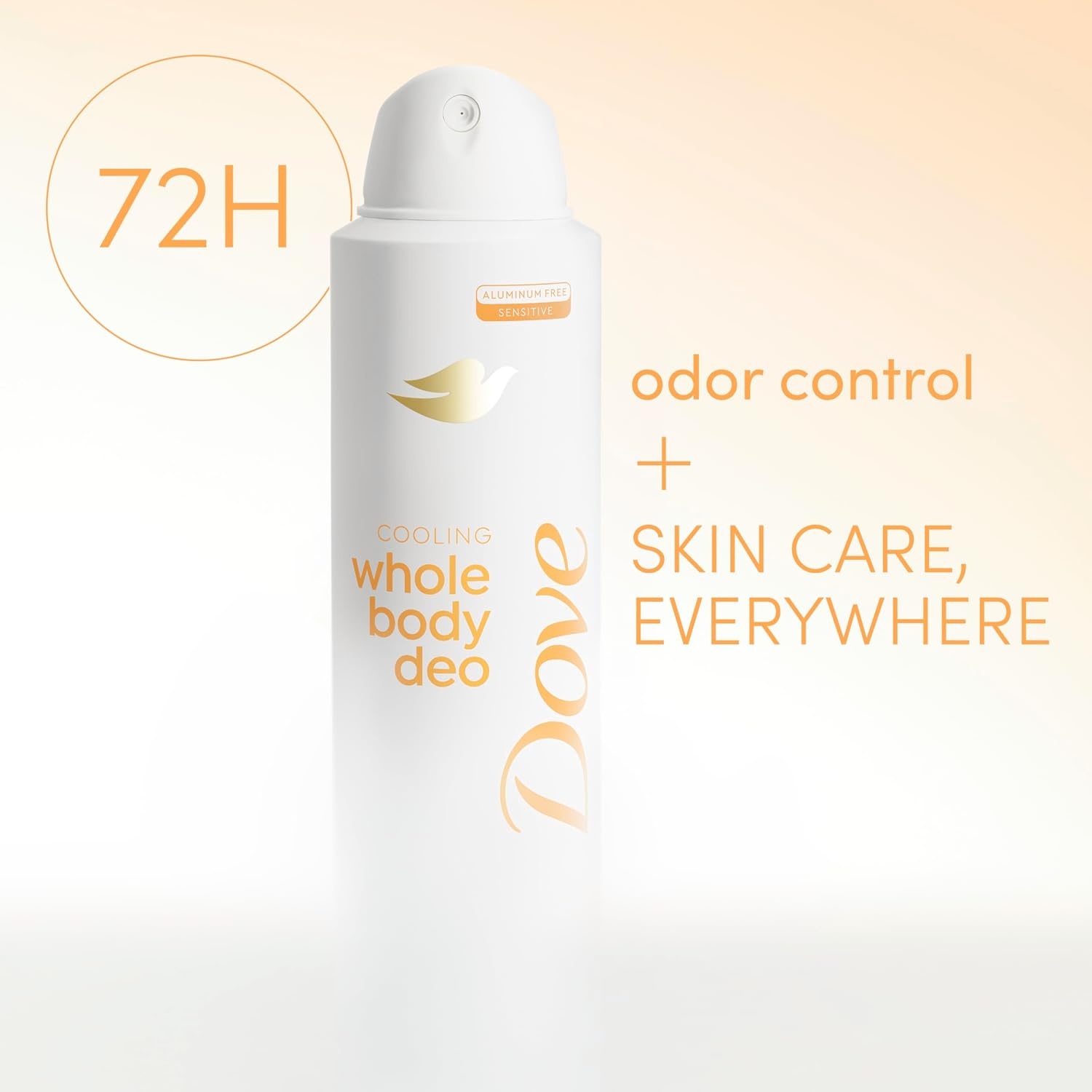 image:imageDove Whole Body Deodorant Cooling Spray Peach amp White Tea Aluminum Free 4ozPeach White Tea