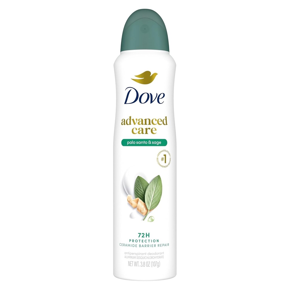 image:imageDove Advanced Care Antiperspirant Dry Spray Palo Santo amp Sage 38 oz38 Ounce Pack of 1