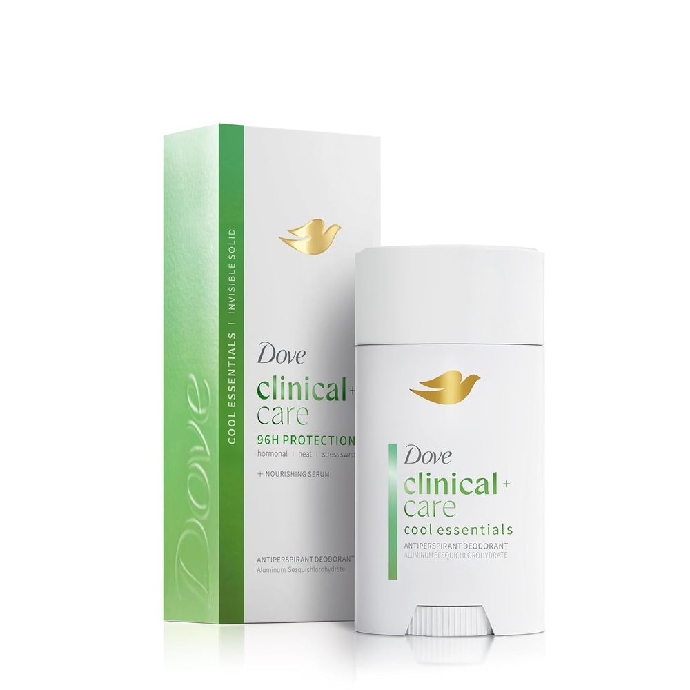 image:imageDove Clinical Care Cool Essentials Antiperspirant Stick 26 ozFragranced