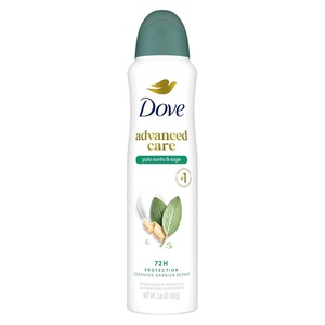 Dove Advanced Care Antiperspirant Dry Spray Palo Santo & Sage 3.8 oz(3.8 Ounce (Pack of 1))