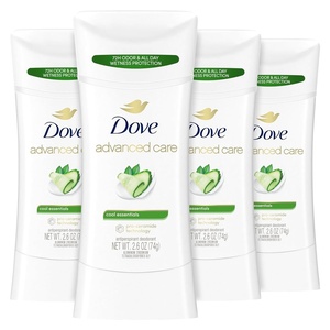 Dove Advanced Care Antiperspirant Stick Cool Essentials 2.6 oz 2PK(2.6 Ounce (Pack of 4))