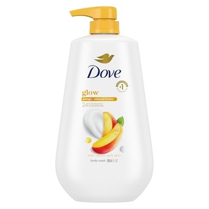 Dove Body Wash Body Wash Gentle Exfoliate Sea Minerals 30.6 oz Sulfate Free(Mango and Almond Butter)