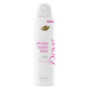 Dove Gardenia Breeze Alcohol-Free Whole Body Deodorant Spray, 4 oz(4 Ounce (Pack of 1))