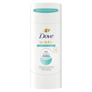 Dove Invisible Antiperspirant Deodorant Stick Sheer Cool 2.6 oz(2.6 Ounce (Pack of 1))