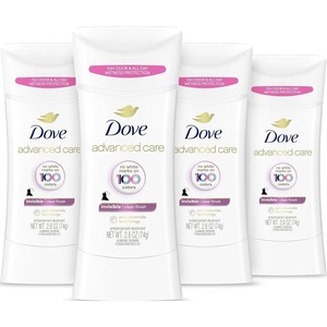 Dove Invisible Antiperspirant Deodorant Stick Sheer Cool 2.6 oz(2.6 Ounce (Pack of 4))