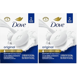Dove Pink Rosa Beauty Bar Soap 8 Count, Cleanser, 3.75 oz I beauty bar(3.75 Ounce (Pack of 48))