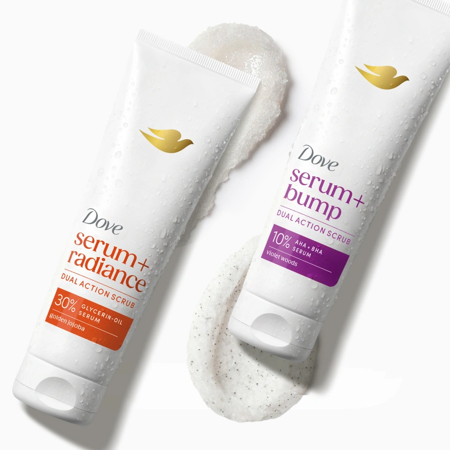 DOVE moisturizing body wash and SkinCareEssentials