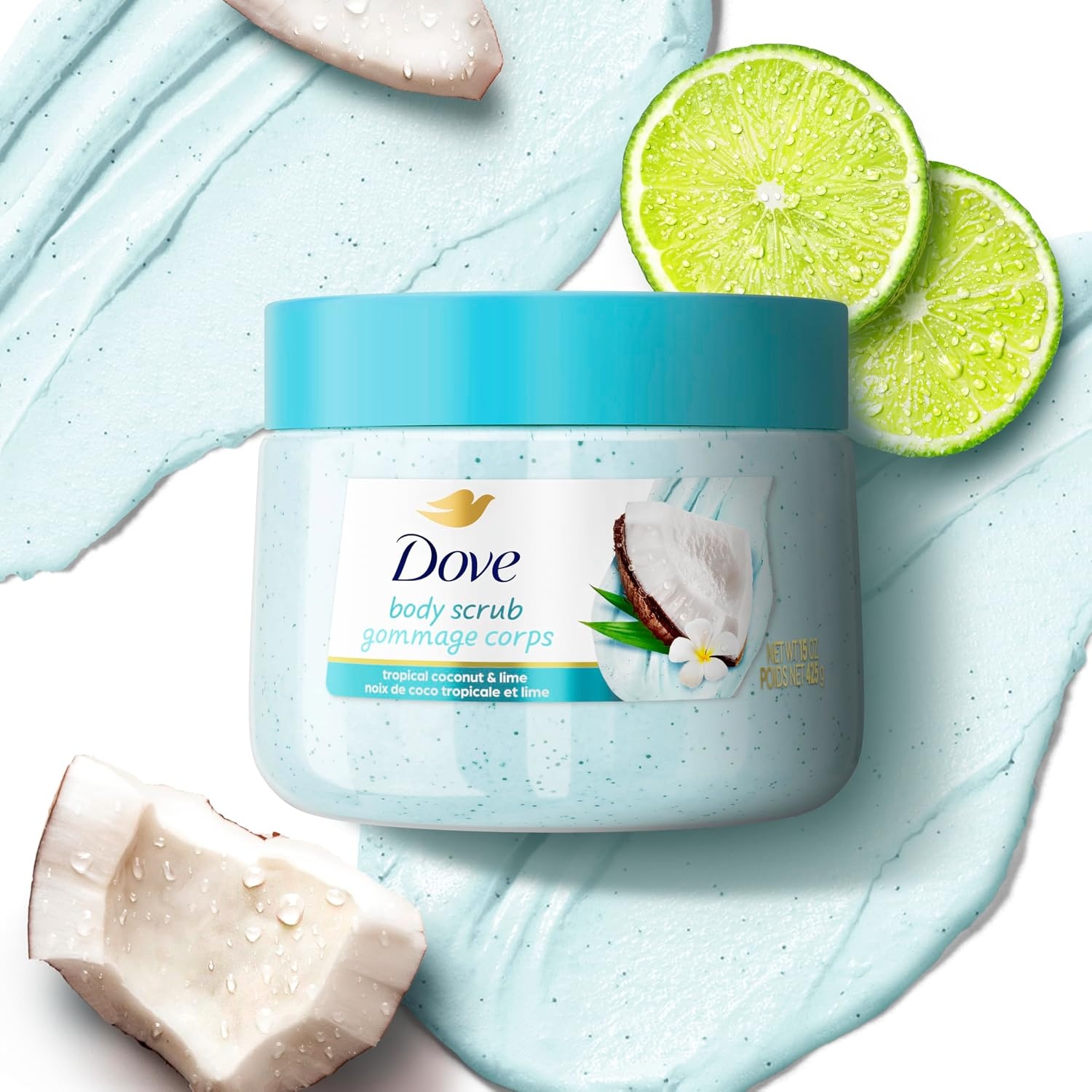 image:imageDove Body Scrub Coconut amp Lime pHBalanced Whipped Texture 15 oz15 Ounce Pack of 1