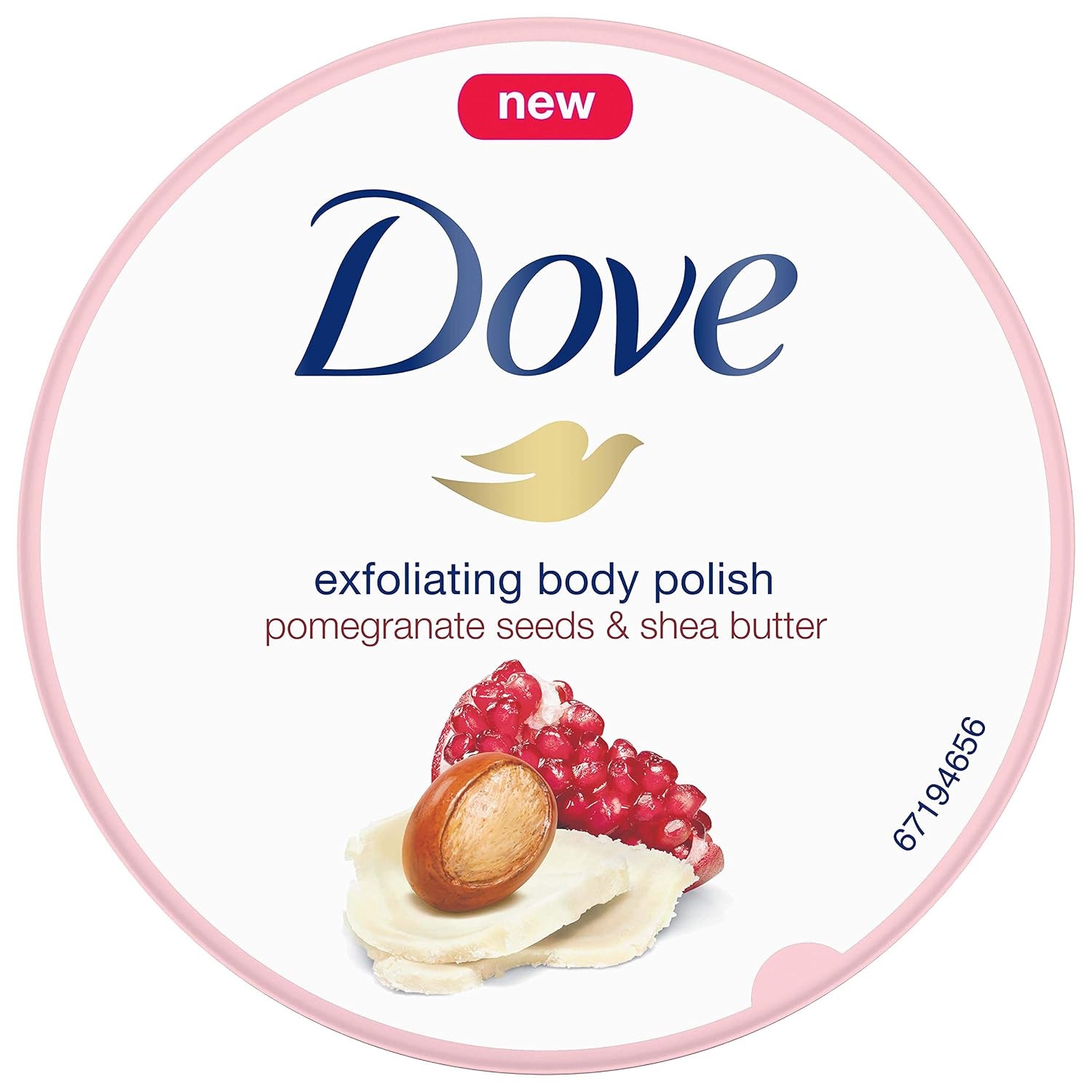 image:imageDove Exfoliating Body Polish Body Scrub Crushed Almond and Mango Butter 4 Count Exfoliating Scrub for Dry Skin Gently Exfoliates to Reveal Healthy Skin 105 ozPomegranate