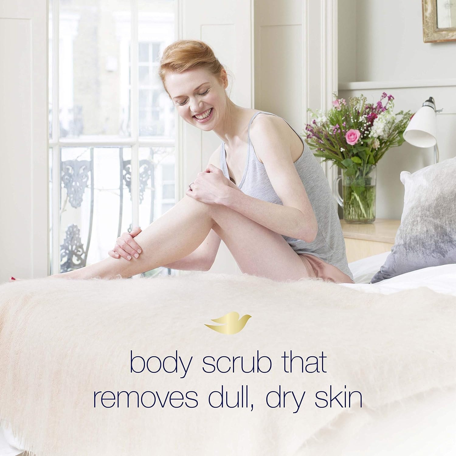 image:imageDove Exfoliating Body Polish Body Scrub Crushed Almond and Mango Butter 4 Count Exfoliating Scrub for Dry Skin Gently Exfoliates to Reveal Healthy Skin 105 ozPomegranate