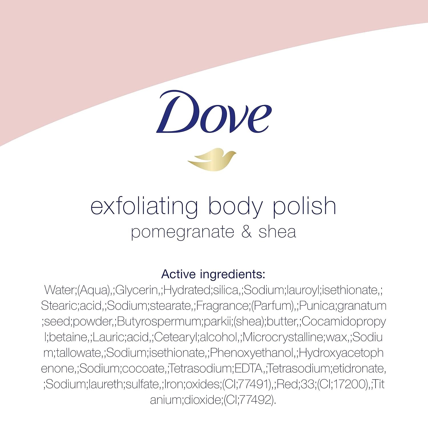 image:imageDove Exfoliating Body Polish Body Scrub Crushed Almond and Mango Butter 4 Count Exfoliating Scrub for Dry Skin Gently Exfoliates to Reveal Healthy Skin 105 ozPomegranate