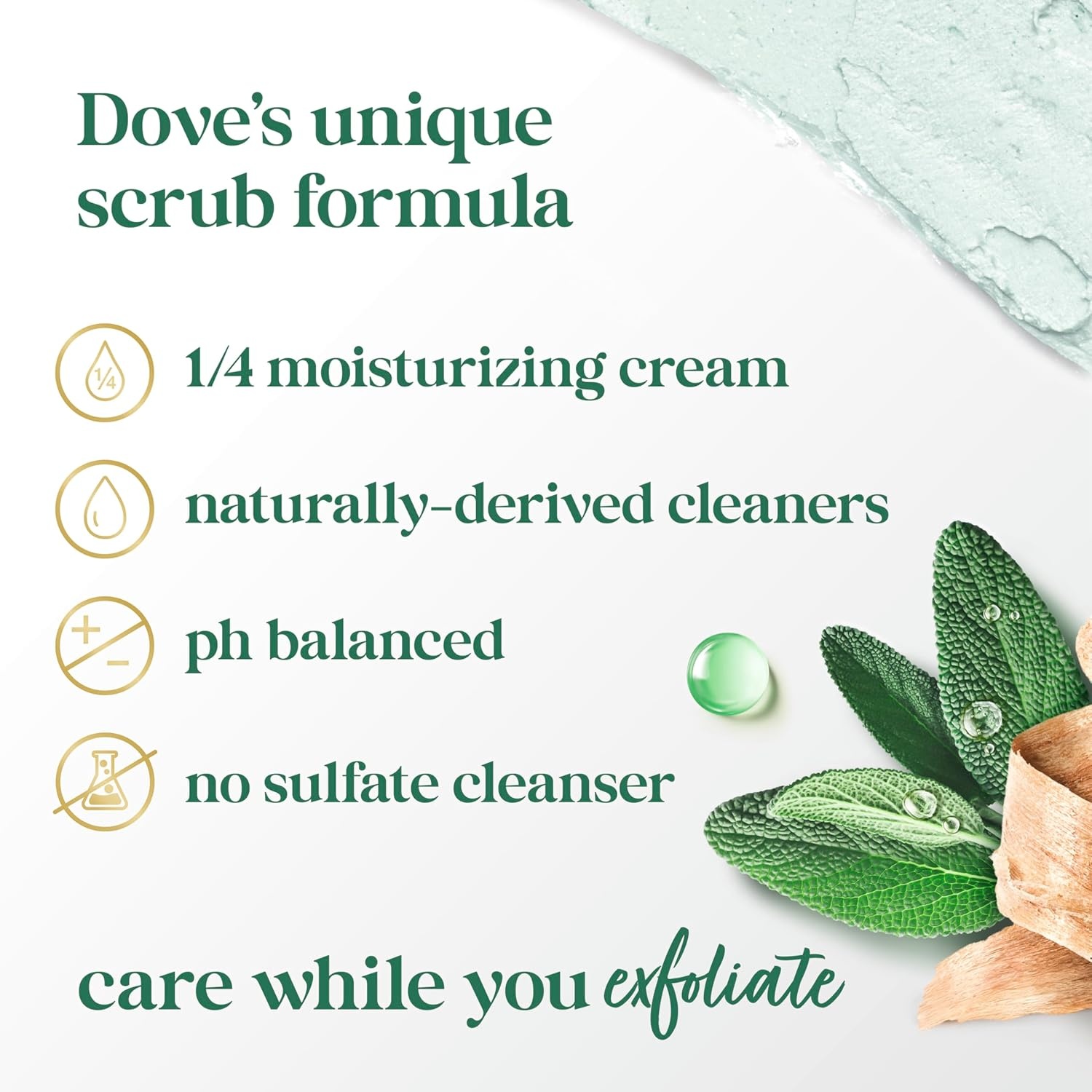 image:imageDove Limited Edition Body Scrub Palo Santo amp Sage Oil For Exfoliated 15 OZ15 Ounce Pack of 1