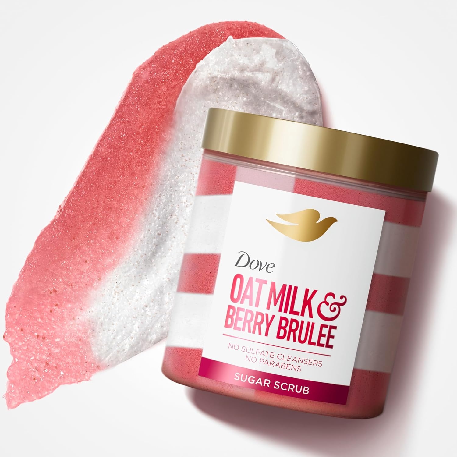 image:imageDove Sugar Body Scrub Oat Milk amp Berry Brulee For Exfoliated amp 15 oz15 Ounce Pack of 1