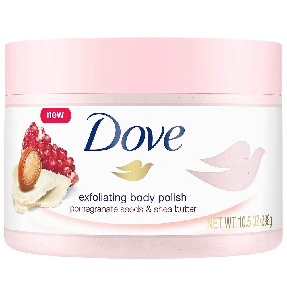 image:imageDove Scrub For Silky Smooth Skin Brown Sugar amp Coconut Butter Body Scrub Exfoliates amp Restores Skins Natural Nutrients 105 oz 4 CountPomegranate