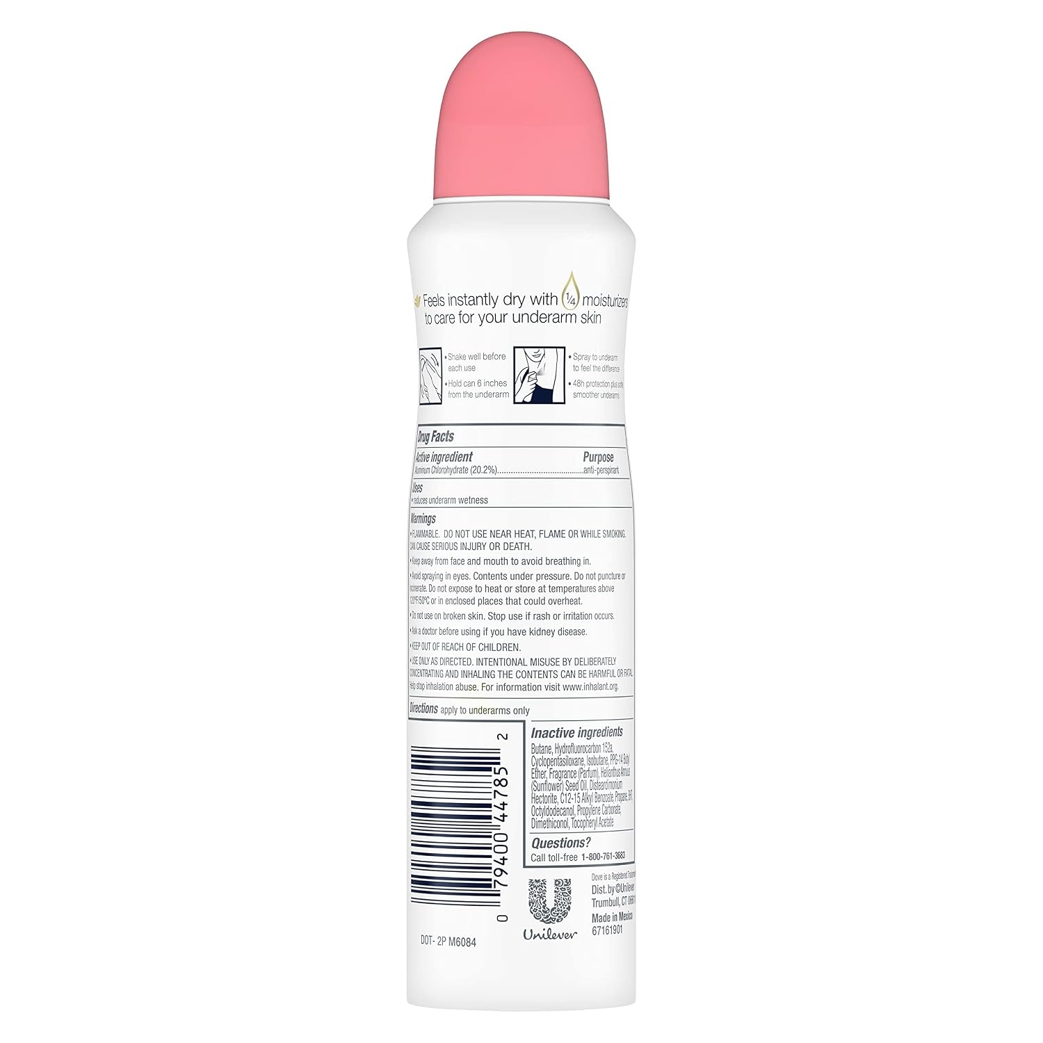 image:imageDove Advanced Care Antiperspirant Deodorant Rose Petals 38 oz 3PK