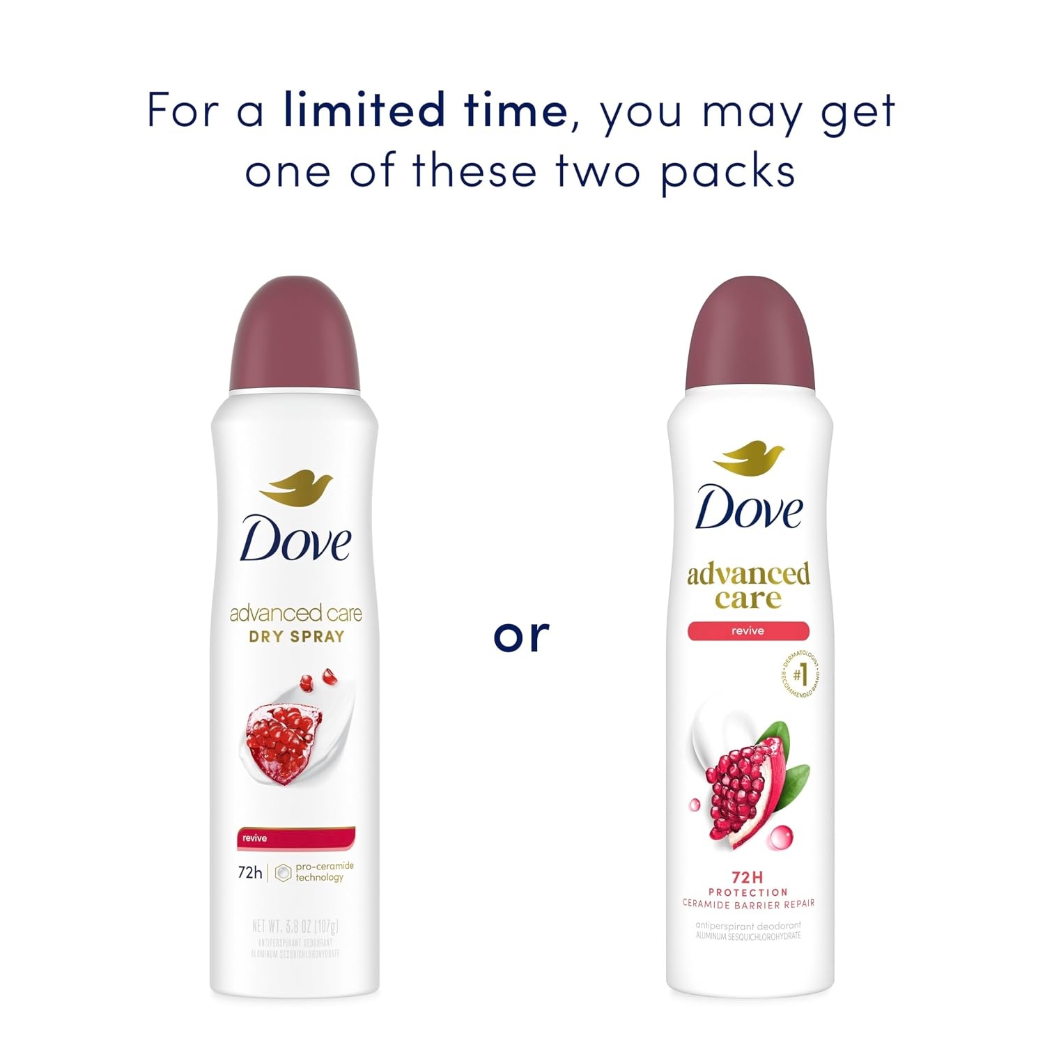 image:imageDove Advanced Care Antiperspirant Deodorant Spray Cool Essentials 38oz 4PK38 Ounce Pack of 1