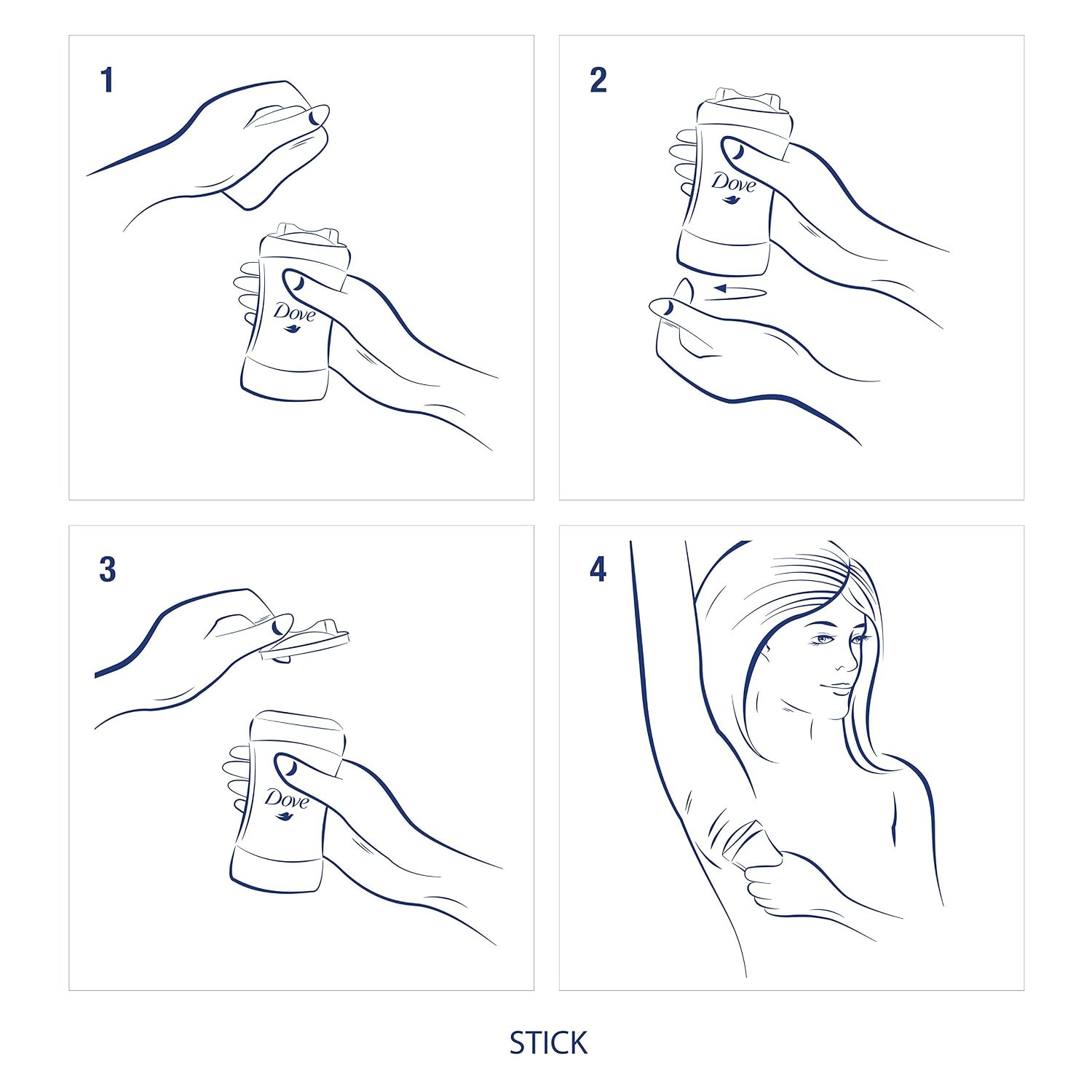 image:imageDove Advanced Care Antiperspirant Deodorant Stick 36 Ct Cool Essentials for helping your skinbarrier repair after shaving 72h odor control and allday sweatprotection with ProCeramide Technology 05ozClear Tone Sheer Touch