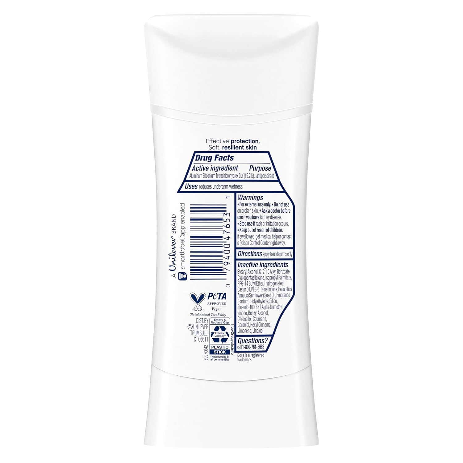 image:imageDove Advanced Care Antiperspirant Stick Vanilla amp Cocoa Butter 26 oz 3PKVanilla and Cocoa Butter