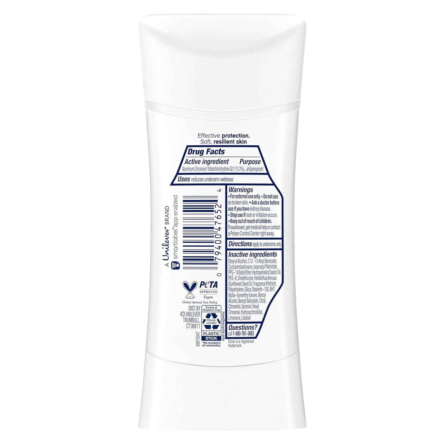 image:imageDove Advanced Care Antiperspirant Stick Vanilla amp Cocoa Butter 26 oz 3PKWaterlily and Sakura Blossom