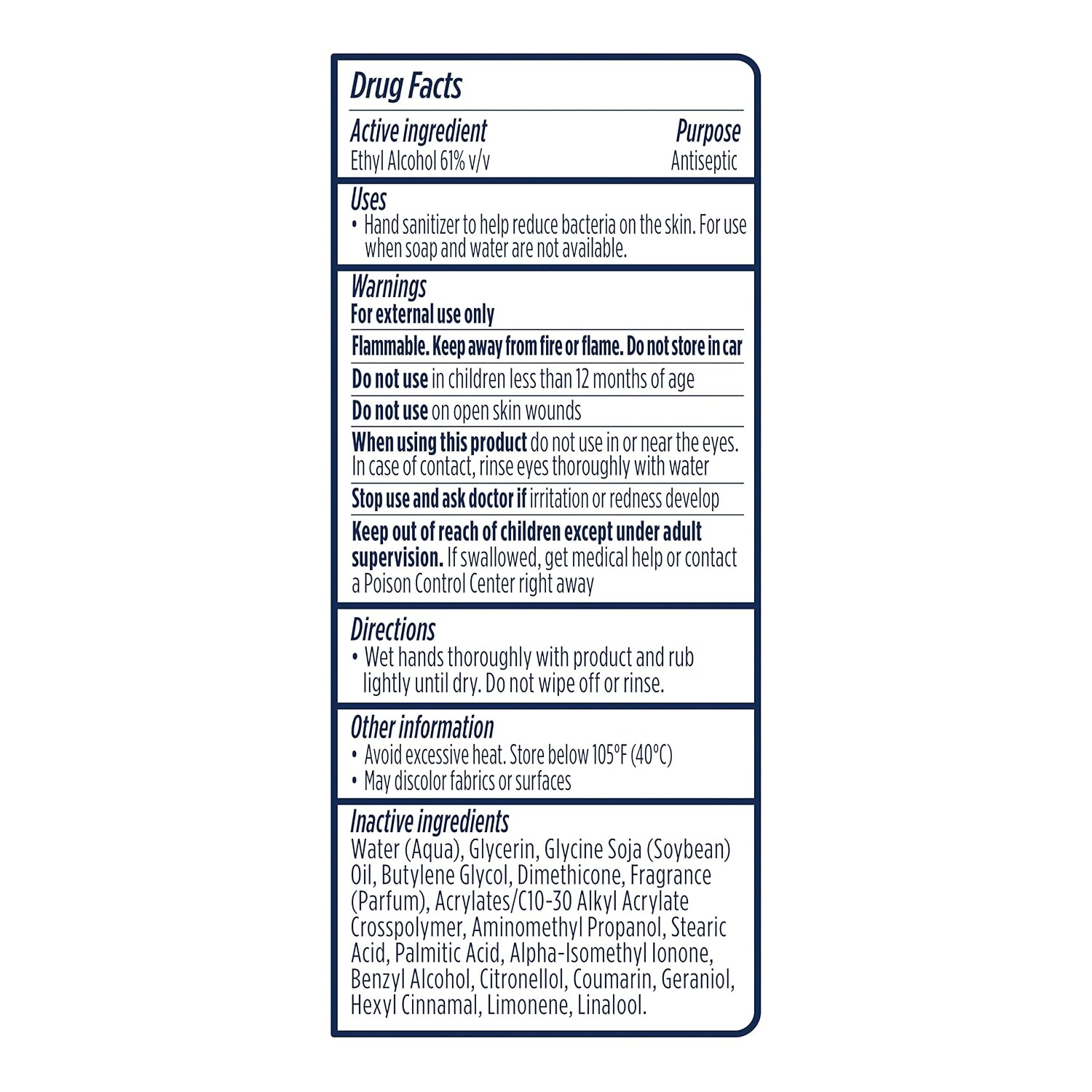 image:imageDove Advanced Care Hand Sanitizer Deep Moisture Pack of 4 for Soft Smooth Skin 9999 Effective Against Many Germs 8 oz
