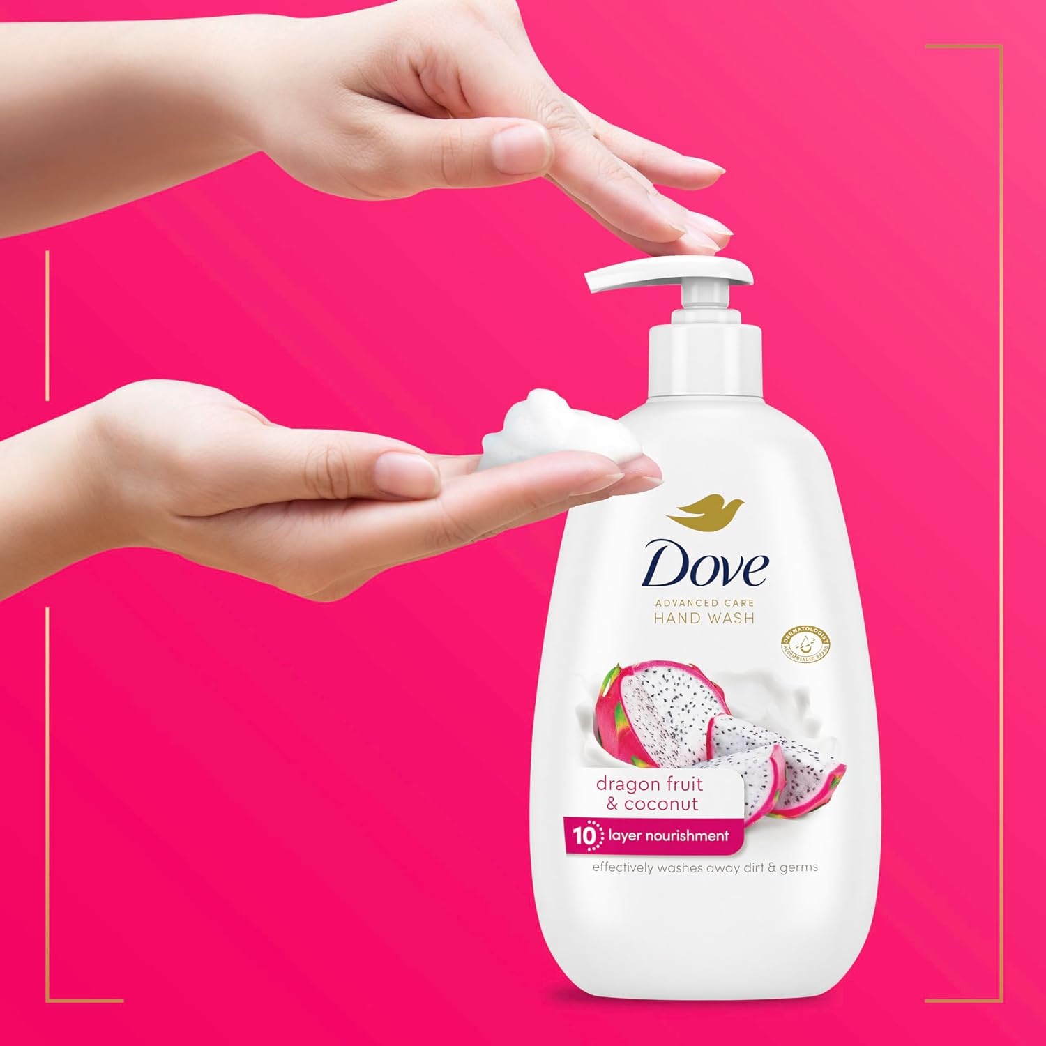 image:imageDove Advanced Care Hand Wash 4 Count Dragonfruit amp Coconut