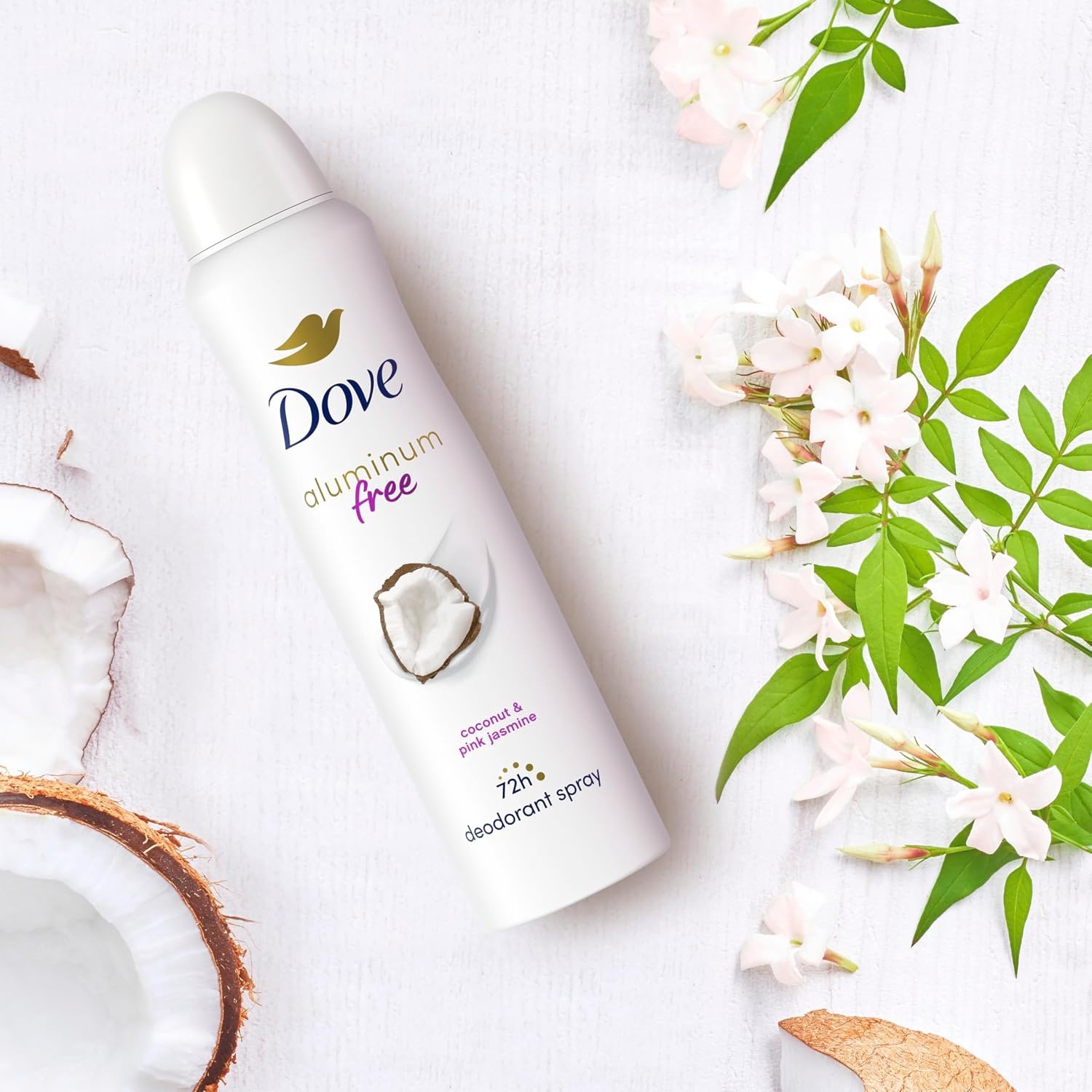 image:imageDove Aluminum Free Deodorant Spray Coconut and Pink Jasmine 3PK 4ozCoconut Pink Jasmine