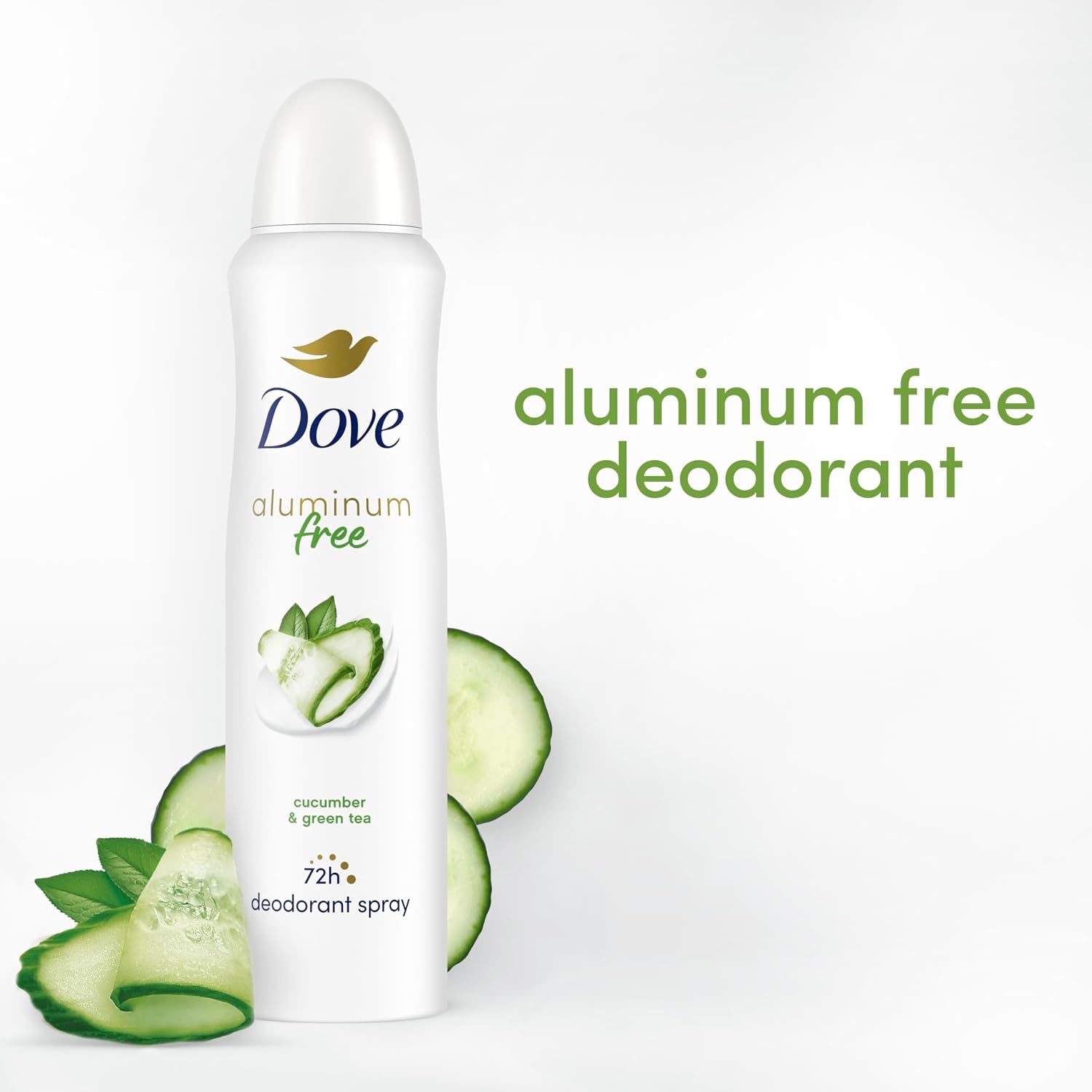 image:imageDove Aluminum Free Deodorant Spray Coconut and Pink Jasmine 3PK 4ozCucumber