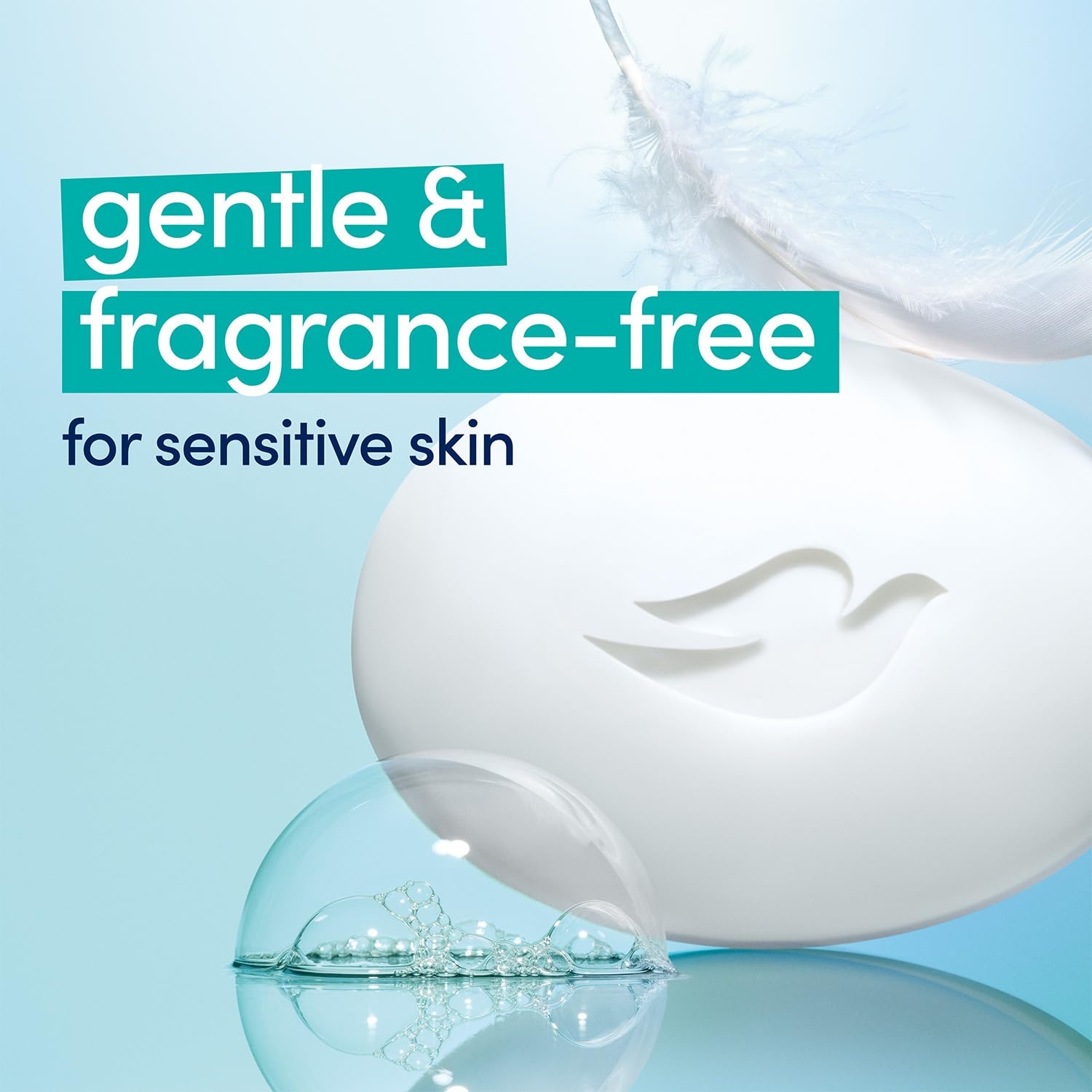 image:imageDove Beauty Bar Gentle Skin Cleanser Moisturizing for Gentle Soft Skin Care Original Made With 14 Moisturizing Cream 375 oz 14 Bars475 Ounce Pack of 12