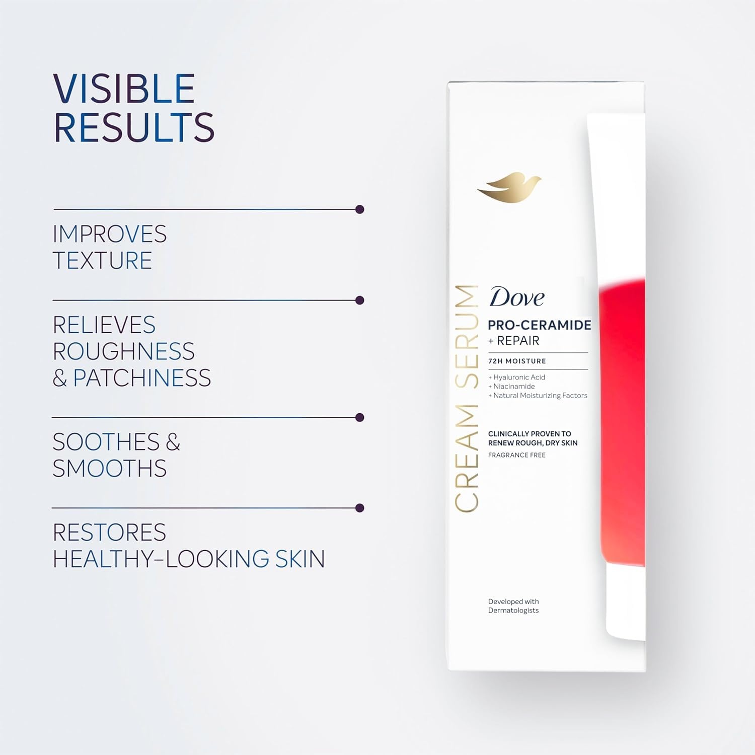 image:imageDove Body Cream Serum ProCeramide Repair for Dry Skin 8oz