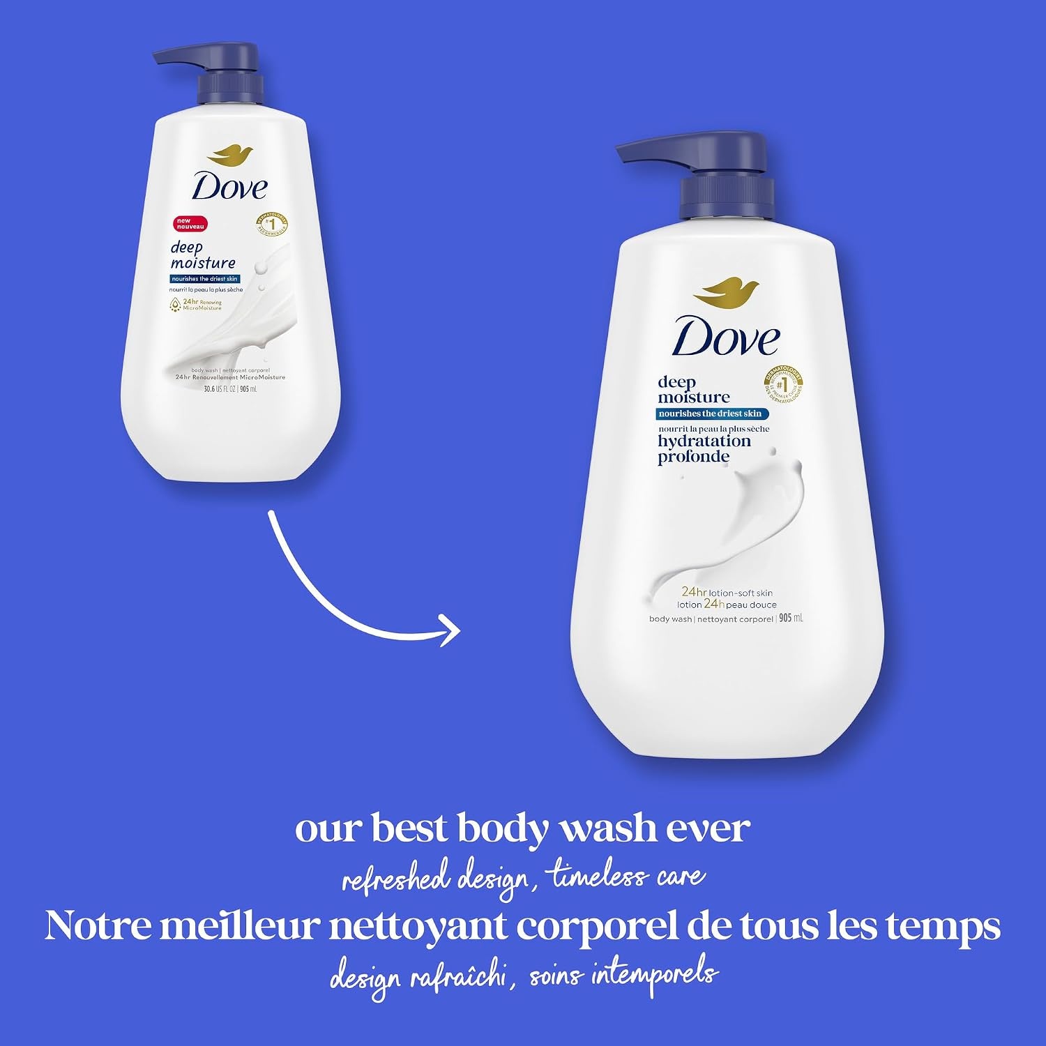 image:imageDove Body Wash Body Wash Deep Moisture 306 oz Pump Sulfate FreeDeep Moisture