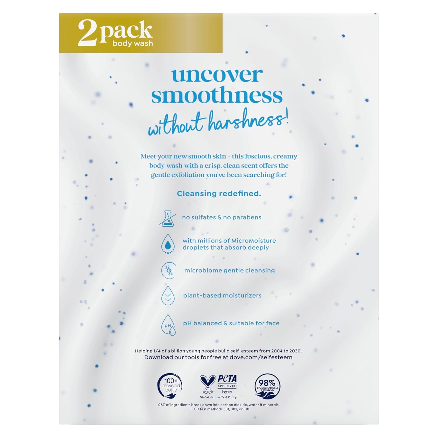 image:imageDove Body Wash Hydrate 4Pack Moisturizing Cleanser for Smooth Soft Skin 2536 Fl Oz EaFresh