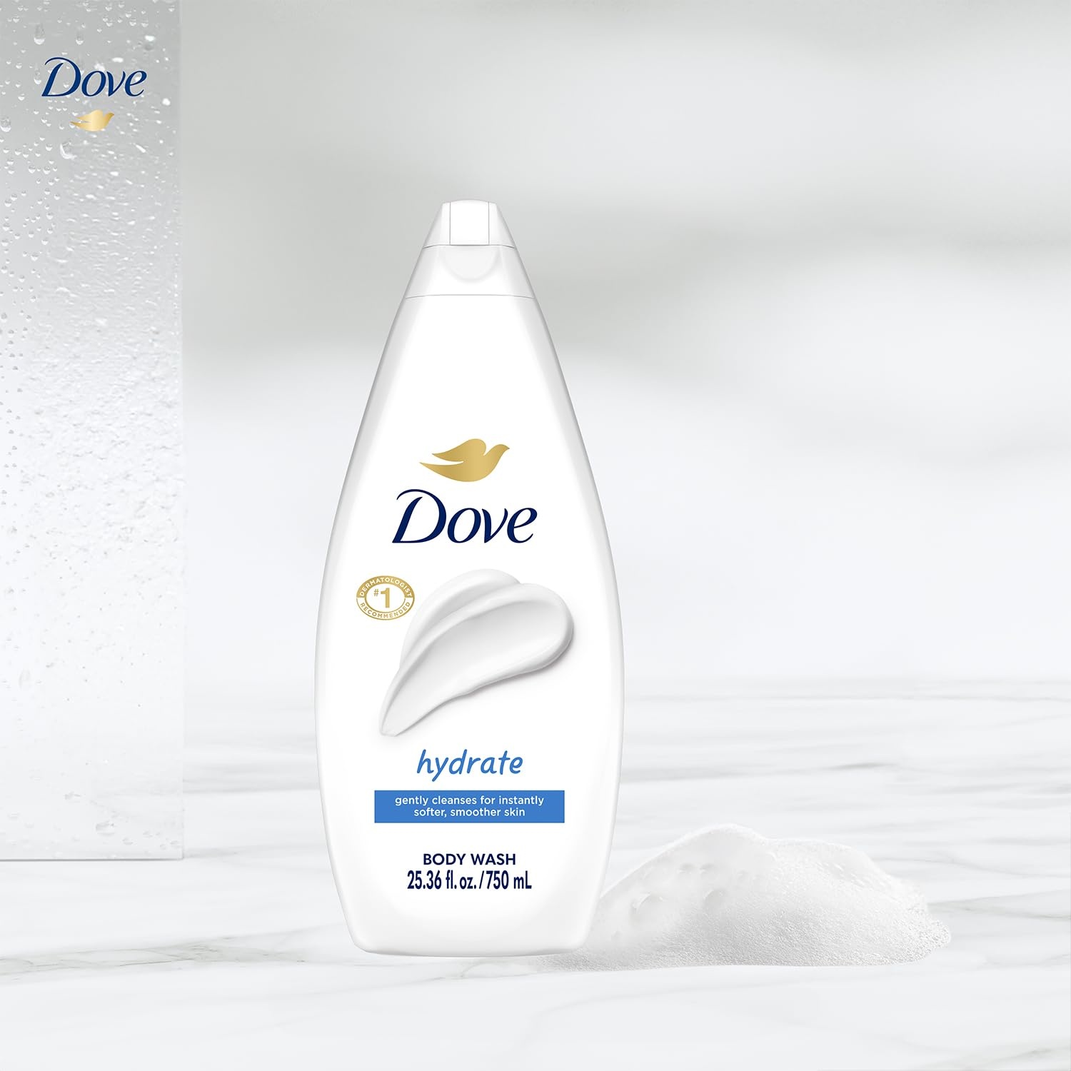 image:imageDove Body Wash Hydrate 4Pack Moisturizing Cleanser for Smooth Soft Skin 2536 Fl Oz EaUnscented