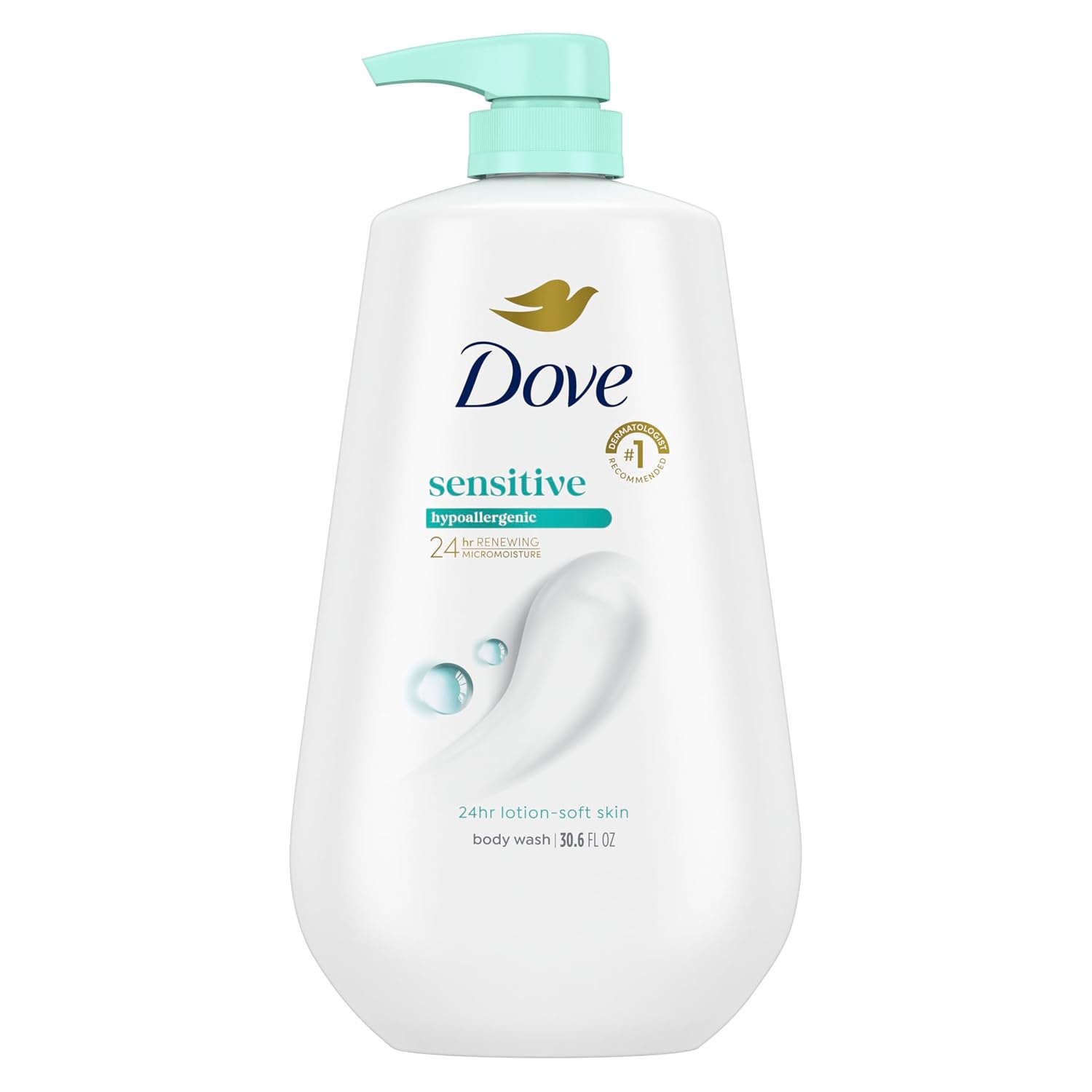 image:imageDove Body Wash Sensitive Skin 306 oz Pump 3 Pack Sulfate FreeFragranced