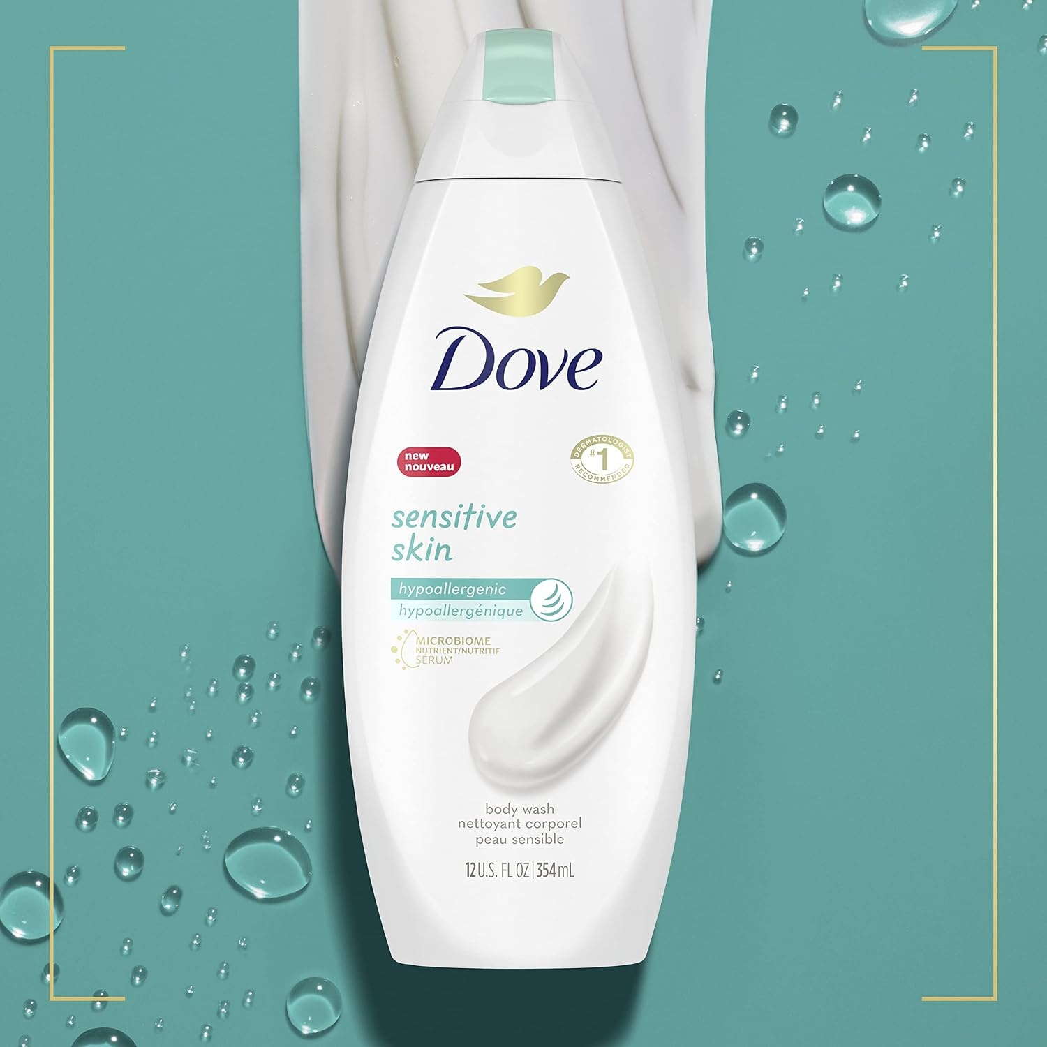 image:imageDove Body Wash Sensitive Skin 306 oz Pump 3 Pack Sulfate FreeUnscented