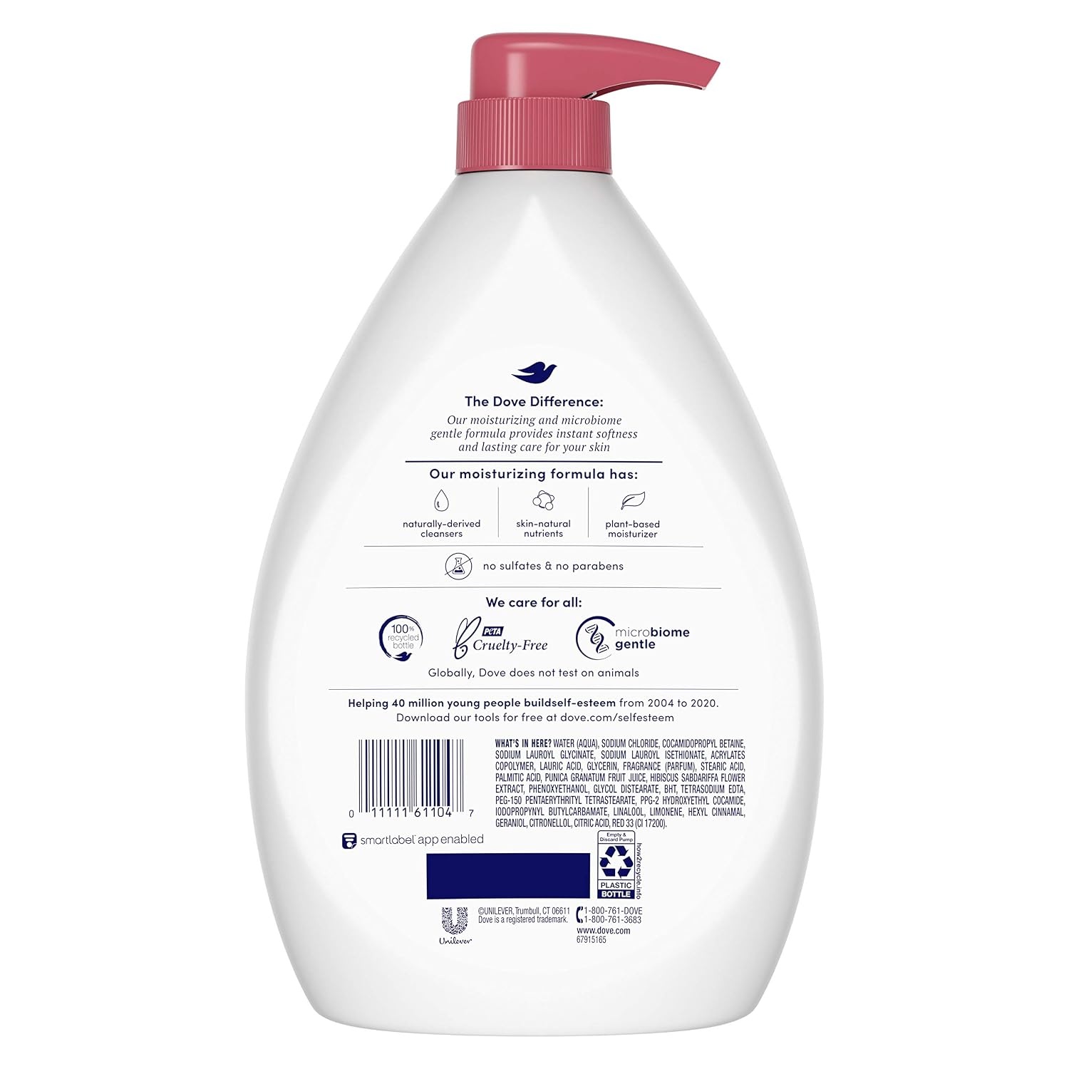 image:imageDove Body Wash for Softer Smoother Skin After Just One Use Rejuvenating Pomegranate and Hibiscus Tea Effectively Washes Away Bacteria While Nourishing Your Skin 22 Fl Ounce Pack of 4Pomegranate and Lemon Verbena