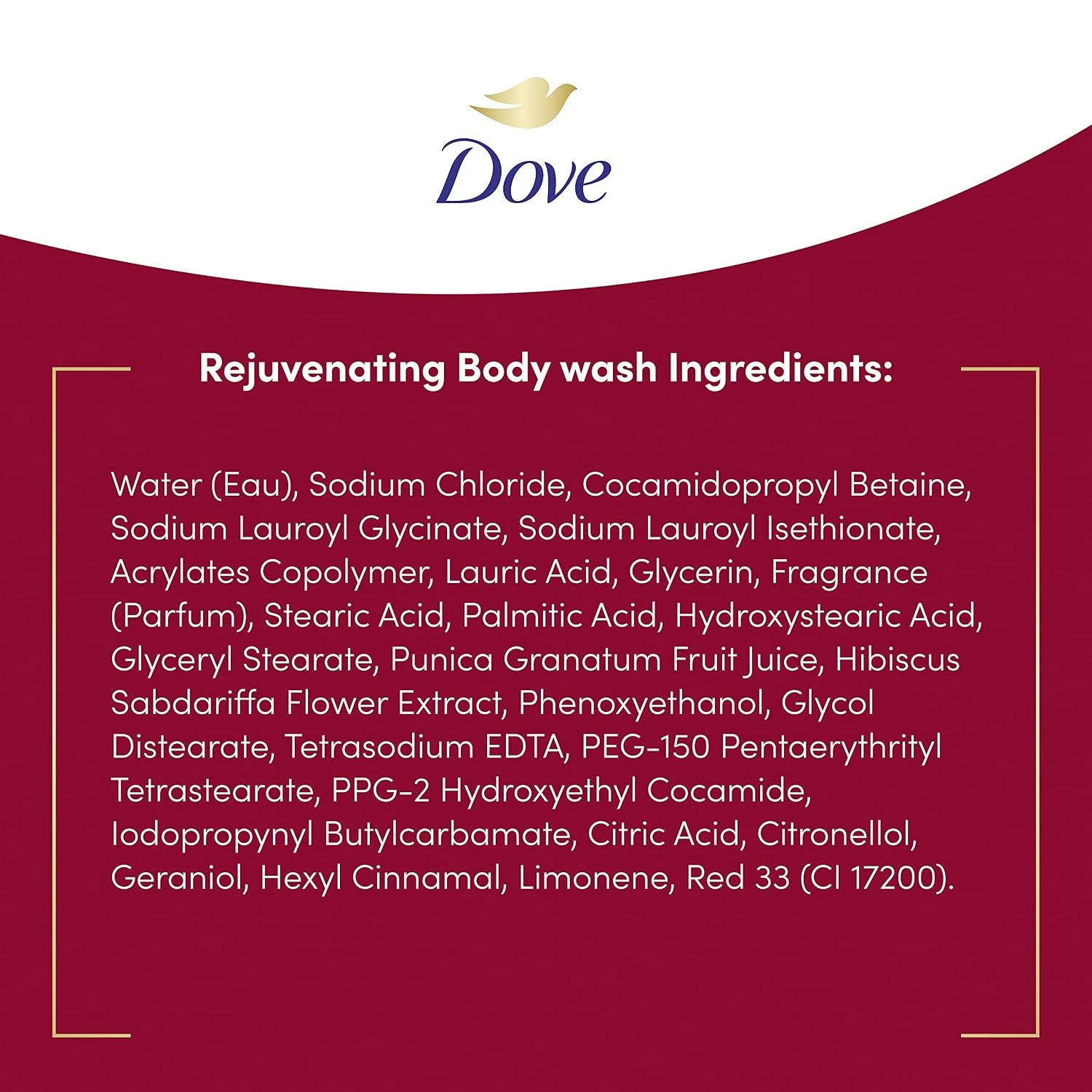image:imageDove Body Wash for Softer Smoother Skin After Just One Use Rejuvenating Pomegranate and Hibiscus Tea Effectively Washes Away Bacteria While Nourishing Your Skin 22 Fl Ounce Pack of 4Revive