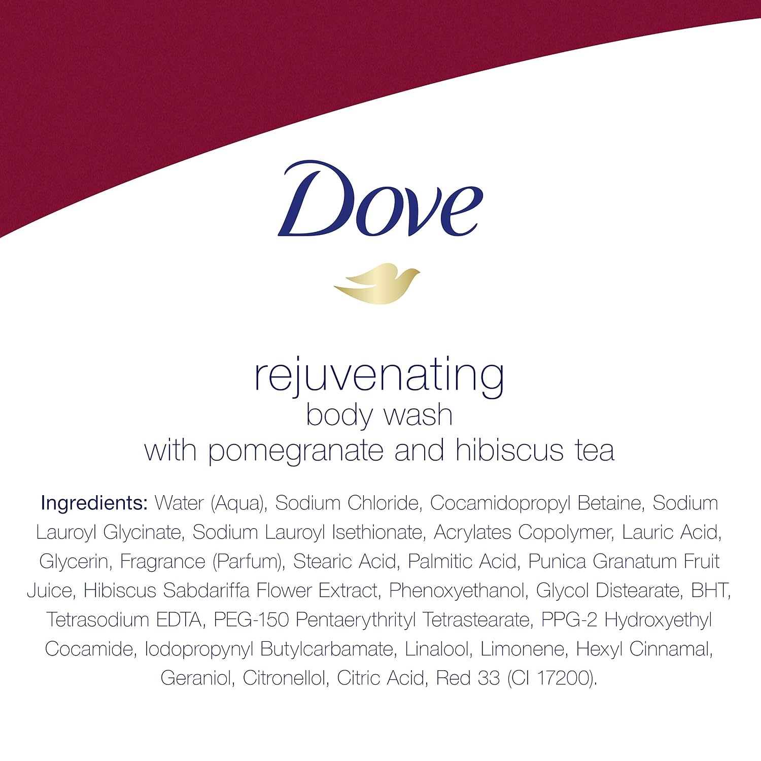 image:imageDove Body Wash for Softer Smoother Skin After Just One Use Rejuvenating Pomegranate and Hibiscus Tea Effectively Washes Away Bacteria While Nourishing Your Skin 22 Fl Ounce Pack of 4Pomegranate and Hibiscus Tea