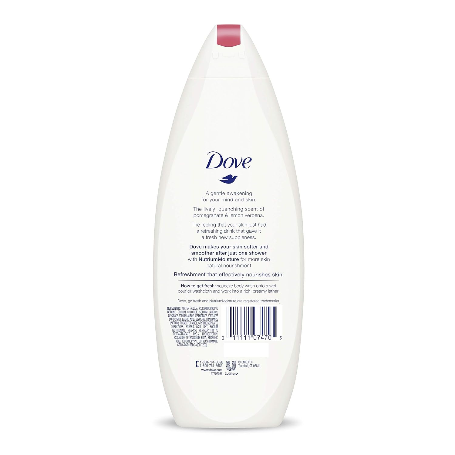 image:imageDove Body Wash for Softer Smoother Skin After Just One Use Rejuvenating Pomegranate and Hibiscus Tea Effectively Washes Away Bacteria While Nourishing Your Skin 22 Fl Ounce Pack of 4Pomegranate and Hibiscus Tea