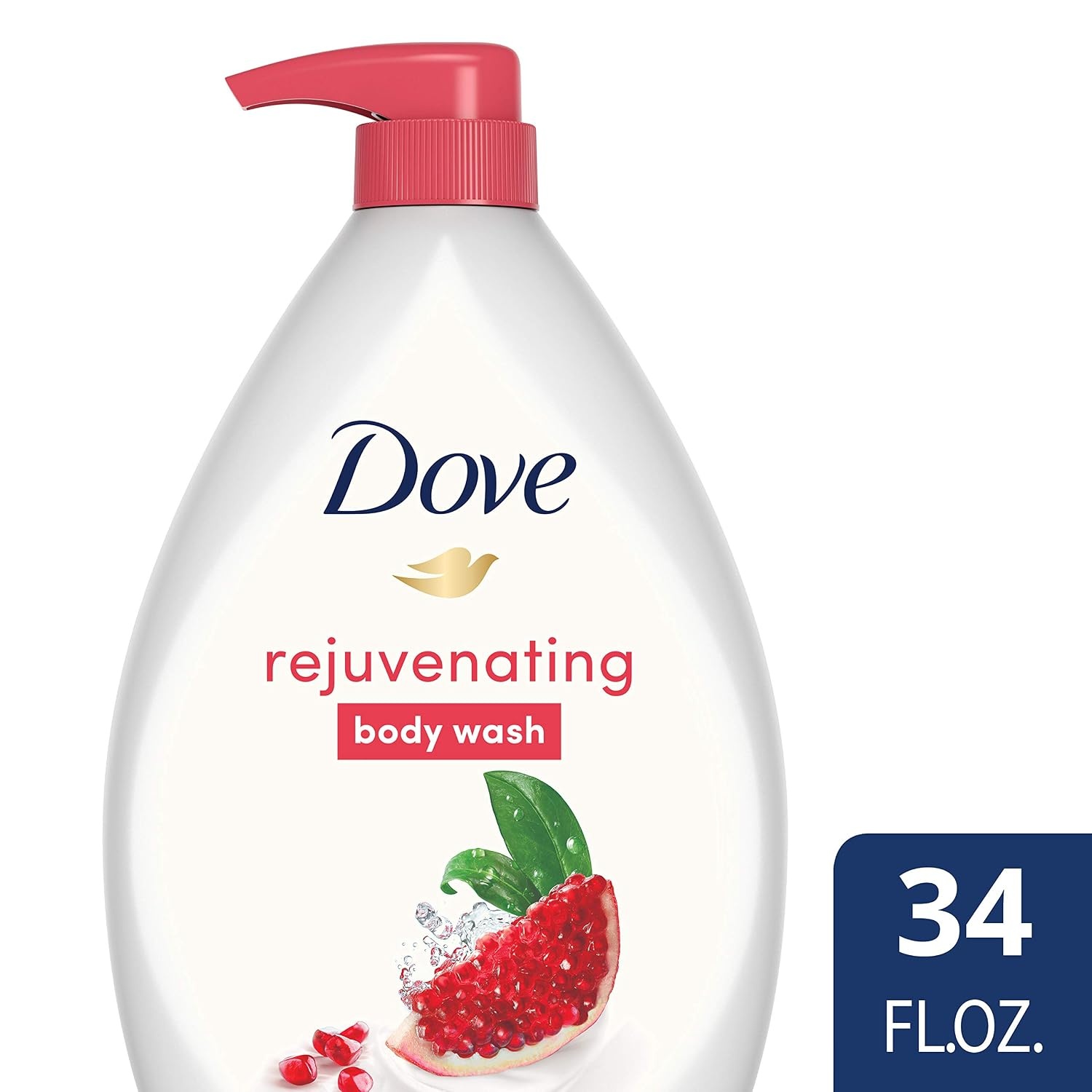 image:imageDove Body Wash for Softer Smoother Skin After Just One Use Rejuvenating Pomegranate and Hibiscus Tea Effectively Washes Away Bacteria While Nourishing Your Skin 22 Fl Ounce Pack of 4Pomegranate and Lemon Verbena