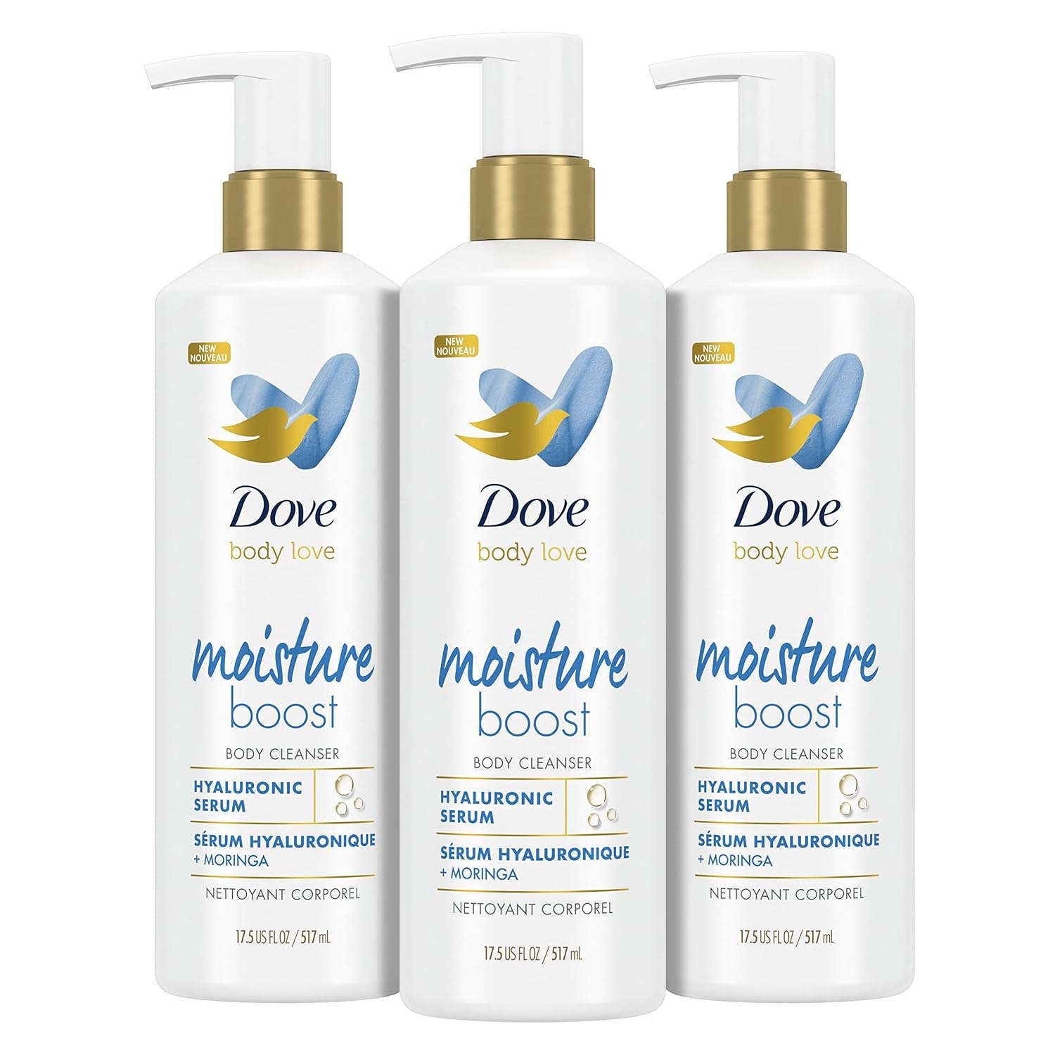 image:imageDove Body loveDrylotionBodyUnisexHyaluronic Acid and Moringa OilAdultMoisture BoostBody washCruelty FreeUnscented