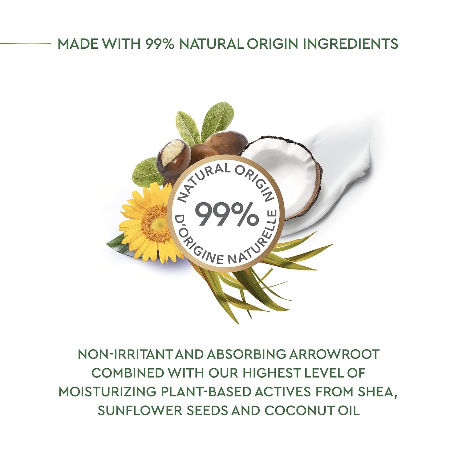 image:imageDove Care by Plants Deodorant Stick for longlasting deodorant protection Lemongrass aluminum free deodorant 26 oz 3 Count26 Ounce Pack of 6
