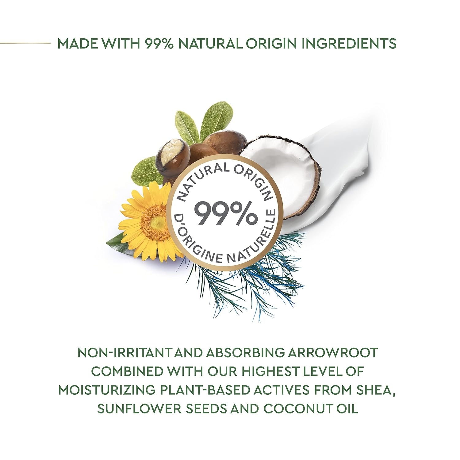 image:imageDove Care by Plants Deodorant Stick for longlasting deodorant protection Tea Tree aluminum free deodorant 26 oz 3 Count
