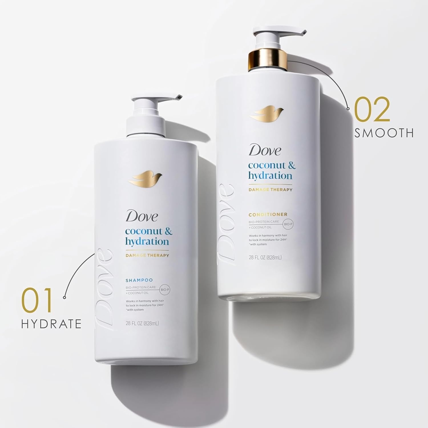 image:imageDove Coconut amp Hydration Conditioner for Dry Hair with Coconut Oil 28oz