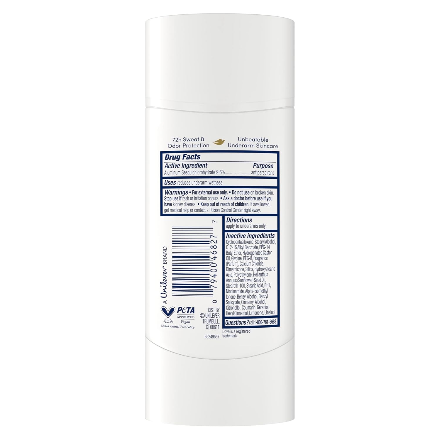 image:imageDove Even Tone Antiperspirant Stick Peach Blossom amp Rice Milk 3PK 26 oz26 Ounce Pack of 1