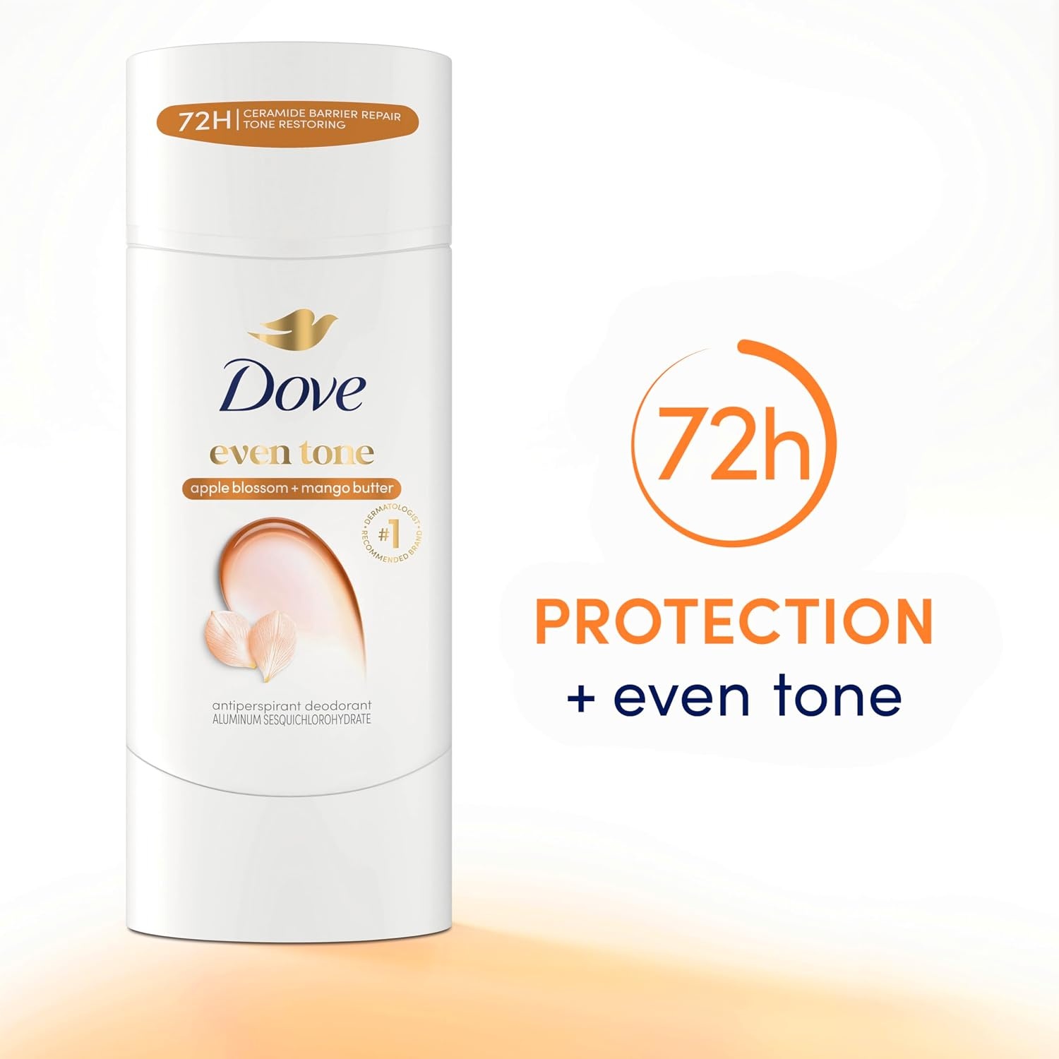 image:imageDove Even Tone Antiperspirant Stick Peach Blossom amp Rice Milk 3PK 26 oz26 Ounce Pack of 1