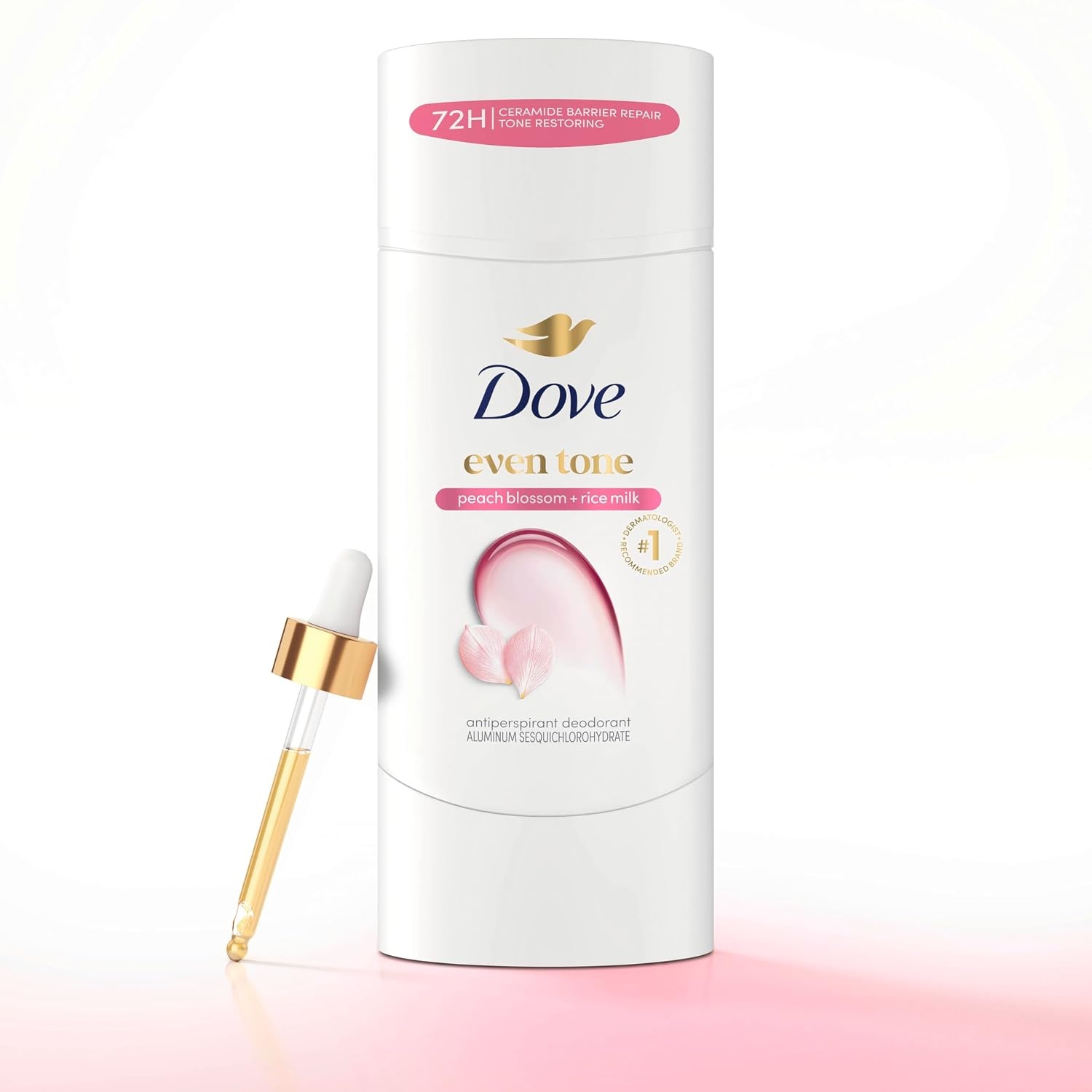 image:imageDove Even Tone Antiperspirant Stick Peach Blossom amp Rice Milk 3PK 26 oz26 Ounce Pack of 1